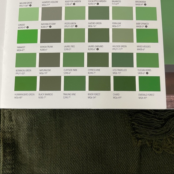 Carmar Olive Denim Skirt Size 26 - Picture 11 of 12